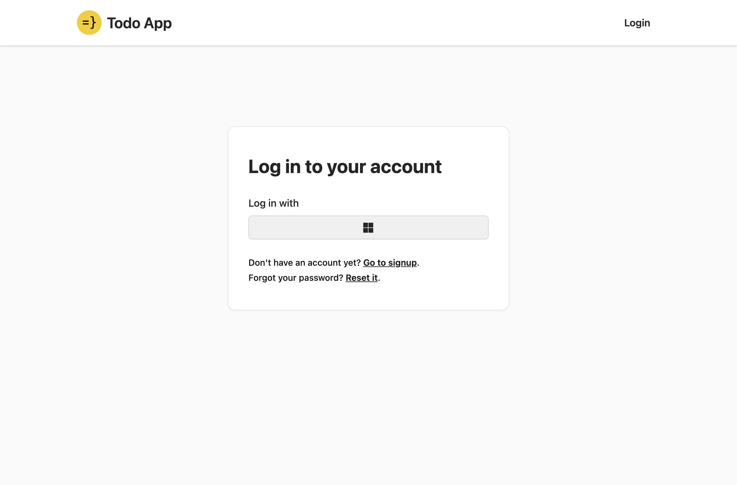 Microsoft Auth
